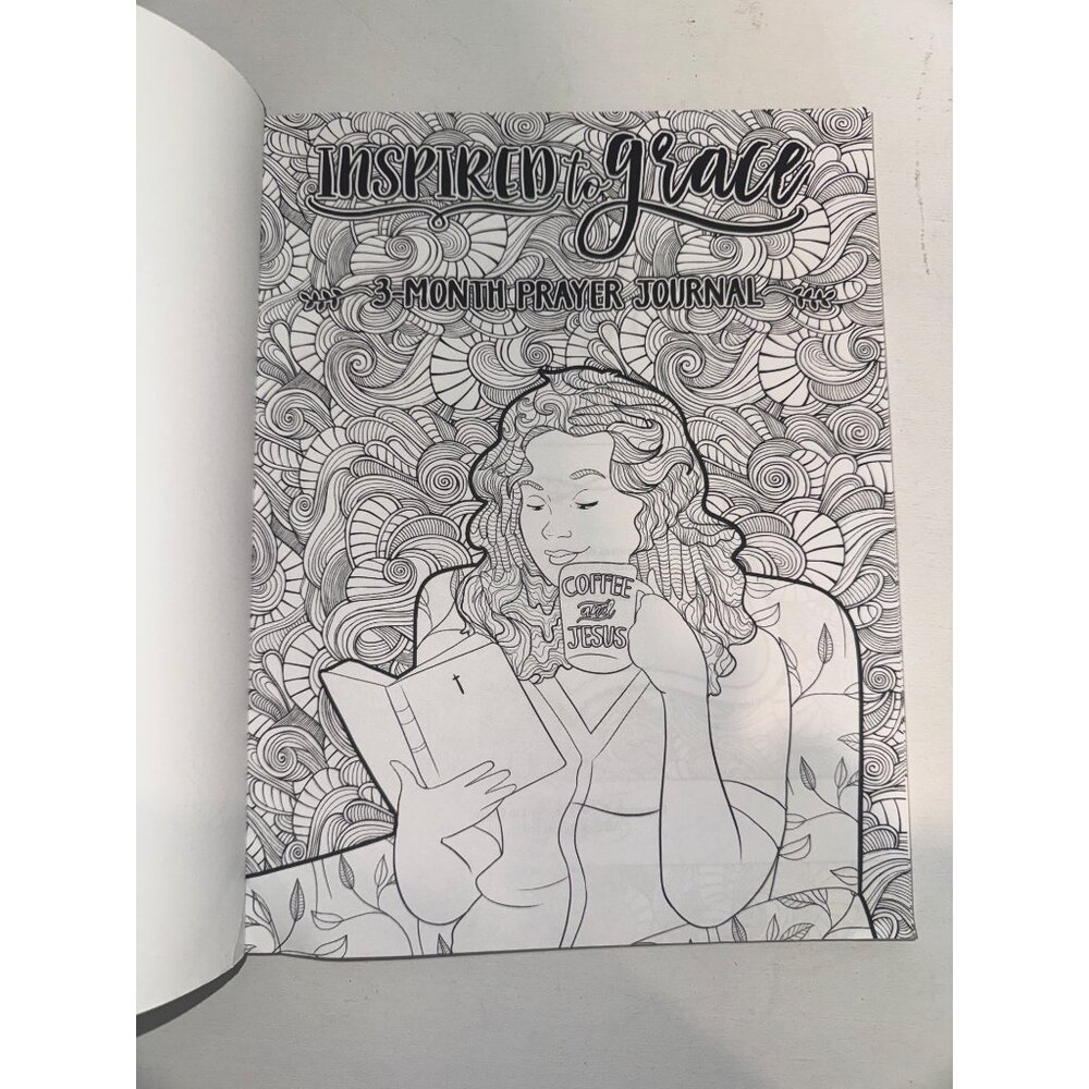Inspired to Grace Prayer Journal Paperback 3-Month NEW Unused Bible Companion - Picture 2 of 7